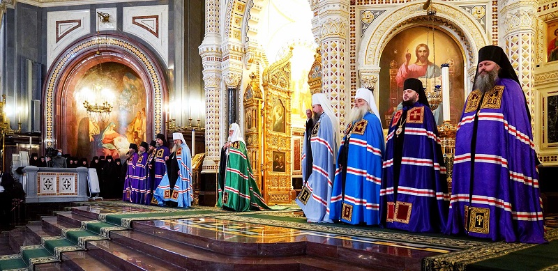 ПАТРИАРШАЯ ПРОПОВЕДЬ В ПРАЗДНИК БЛАГОВЕЩЕНИЯ ПРЕСВЯТОЙ БОГОРОДИЦЫ