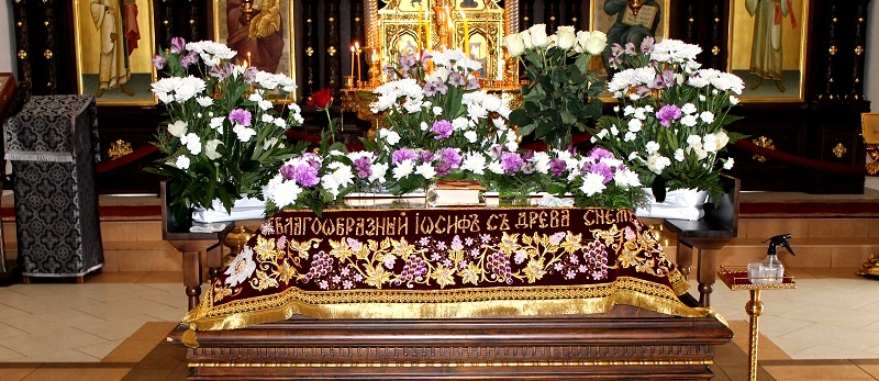 ЧИН ВЫНОСА И ПОГРЕБЕНИЯ СВЯТОЙ ПЛАЩАНИЦЫ СОВЕРШЕНЫ В ХРАМЕ РОЖДЕСТВА ХРИСТОВА