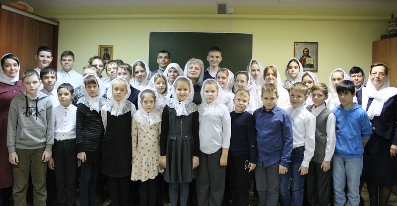 В воскресной школе «Вифлеем» состоялась встреча с журналистом Е.Э.Бруславцевой