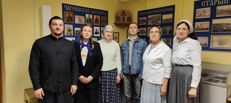 Храм Рождества Христова посетила праправнучка святого праведного Александра Чагринского