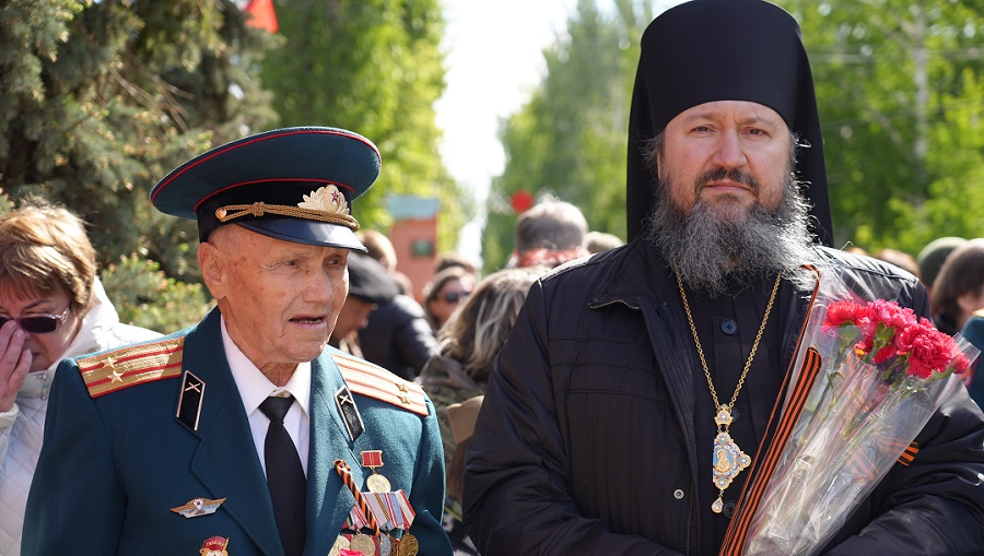 Поздравление Епископа Балаковского и Николаевского Варфоломея с 80-летием Победы в Великой Отечественной войне