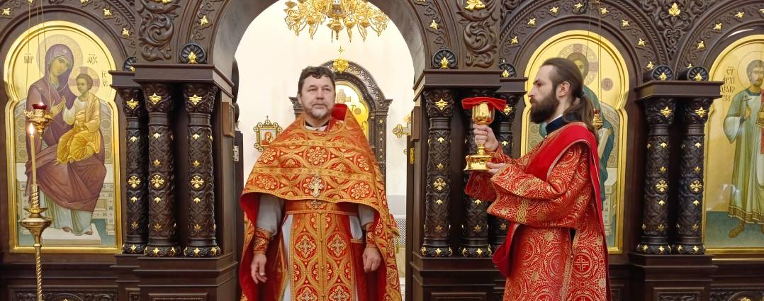 Божественная литургия в Неделю 5-ю по Пасхе, о самаряныне, в храме Рождества Христова