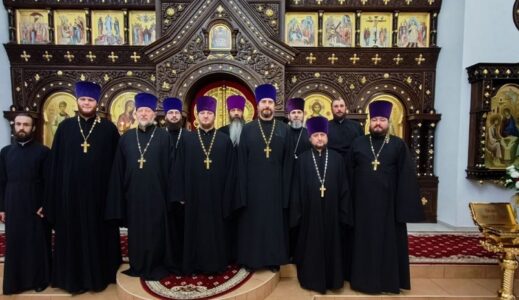Состоялось собрание духовенства Христорождественского округа