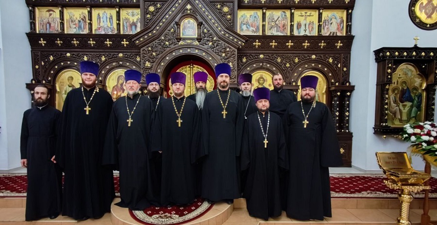 Состоялось собрание духовенства Христорождественского округа