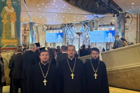 Благочинный Христорождественского округа Балаковской епархии принял участие во Всемирном Русском Народном Соборе