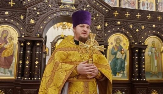 Божественная литургия в Неделю 22-ю по Пятидесятнице в храме Рождества Христова