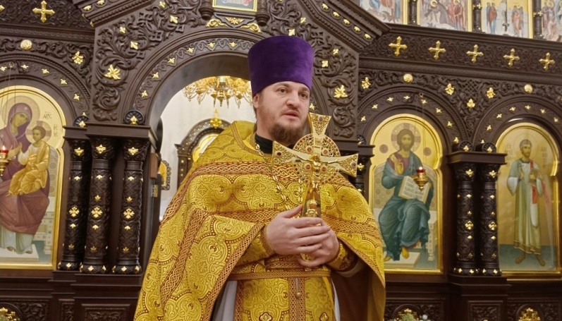 Божественная литургия в Неделю 22-ю по Пятидесятнице в храме Рождества Христова