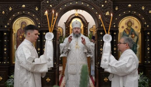 Епископ Варфоломей совершил Божественную Литургию в храме Рождества Христова г. Балаково