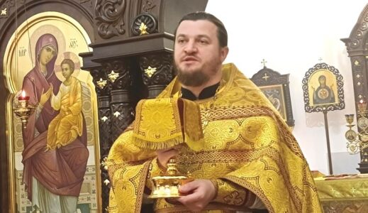 Божественная литургия в Неделю сыропустную в храме Рождества Христова