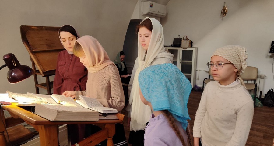 Воспитанники воскресной школы «Вифлеем» приняли участие в богослужении