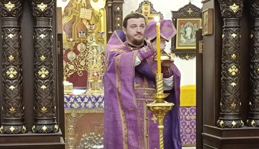 Божественная литургия в Неделю 2-ю Великого поста в храме Рождества Христова