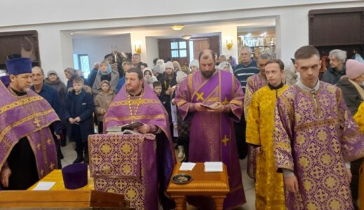 Божественная литургия в Неделю 1-ю Великого поста, Торжества Православия, в храме Рождества Христова