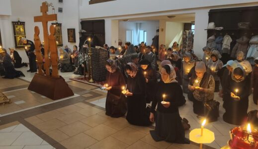 1-я Пассия в храме Рождества Христова