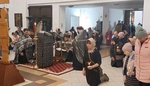 3-я Пассия в храме Рождества Христова