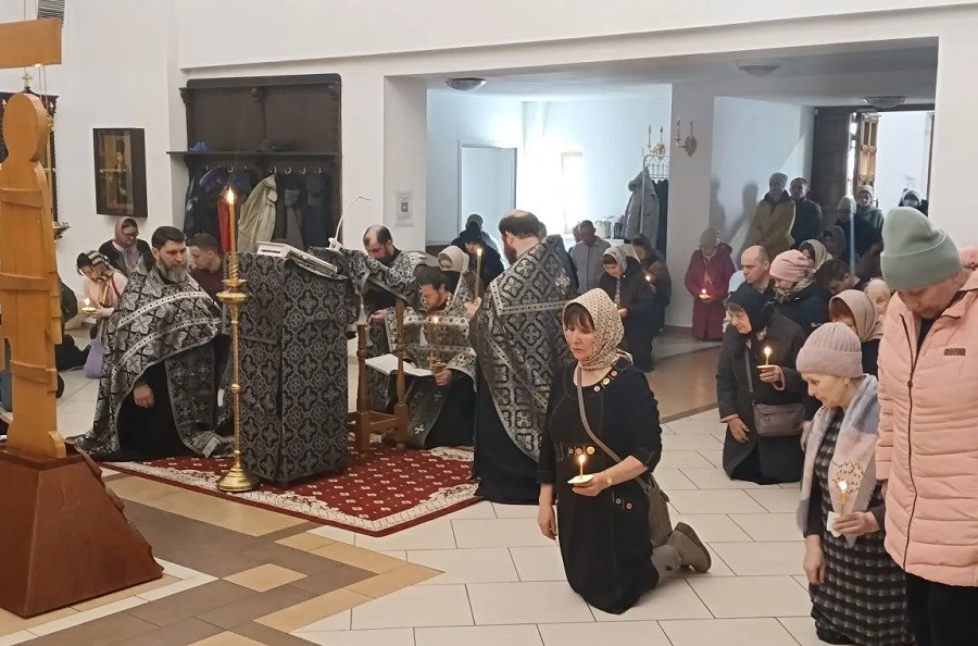 3-я Пассия в храме Рождества Христова