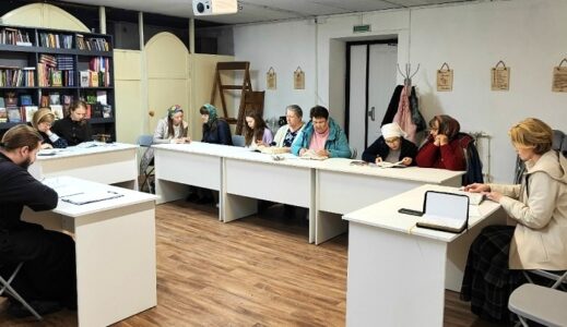 Состоялась очередная встреча Библейского кружка в храме святых бессребреников и чудотворцев Космы и Дамиана